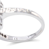 14k White Gold 4.09ct Tanzanite and Diamond Ring