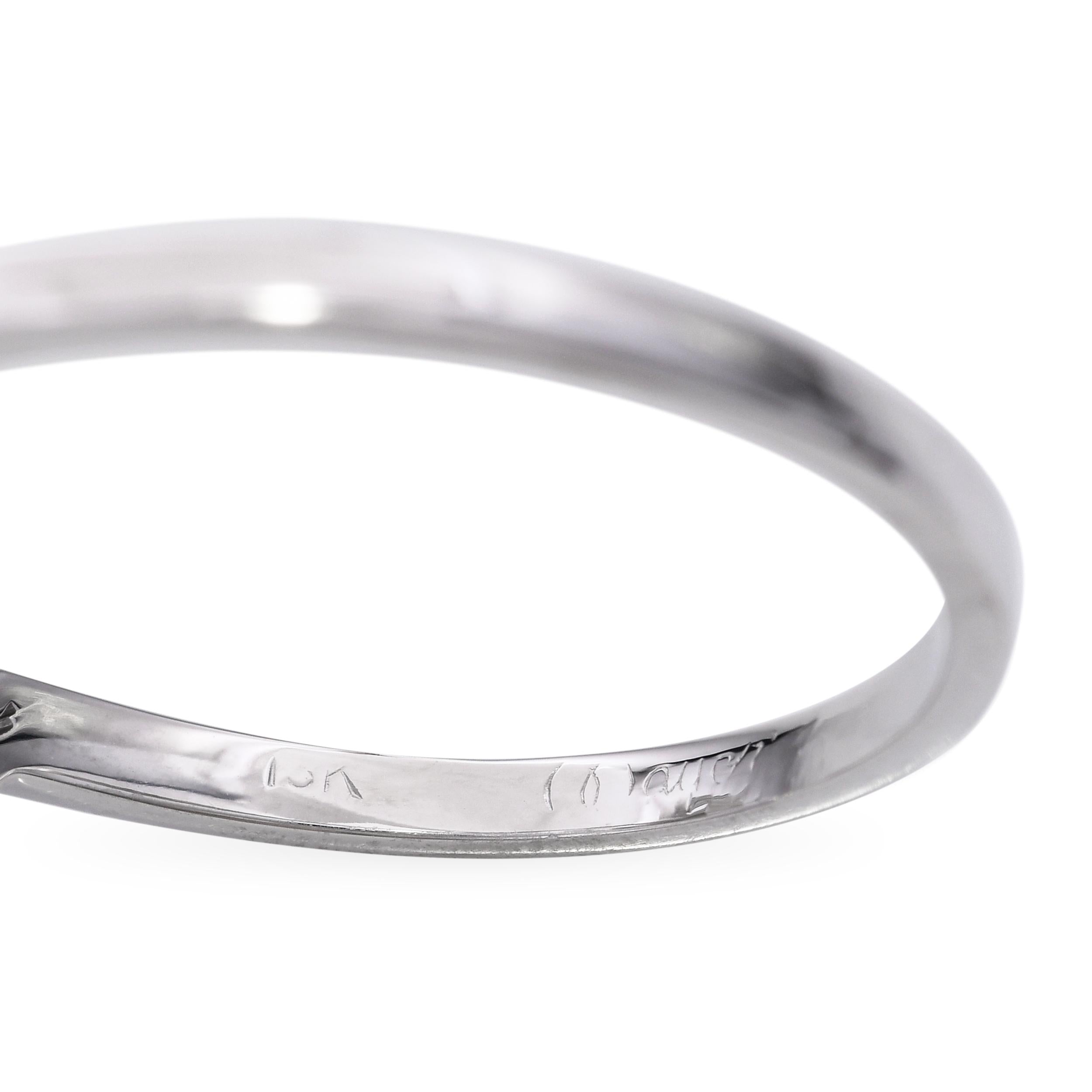 Vintage 18k White Gold 1.75tcw Yellow Old Euro Diamond Statement Ring