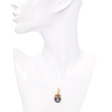 Vintage 18k Yellow Gold 0.30tcw Ruby and 0.15tcw Diamond Tahitian Pearl Pendant