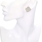 14k Two-Tone Gold 3.38tcw H VS Diamond Earrings