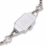 Art Deco Platinum Hamilton Diamond Hand Wind Women's Cocktail Watch