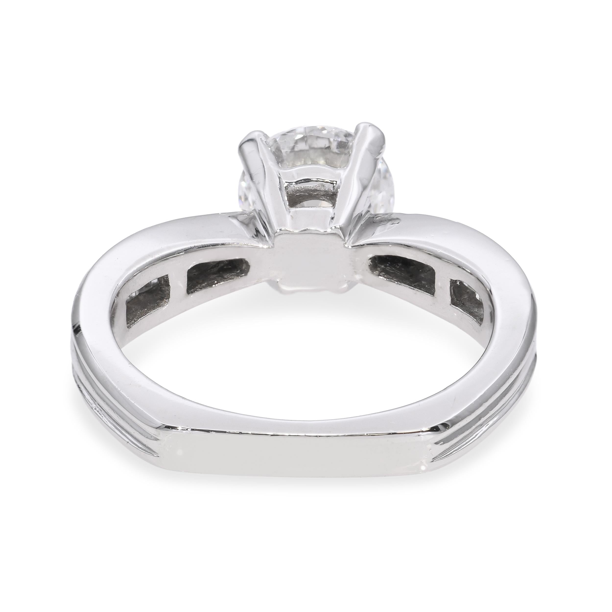 Scott Kay Platinum 1.5ct Diamond Engagement Ring