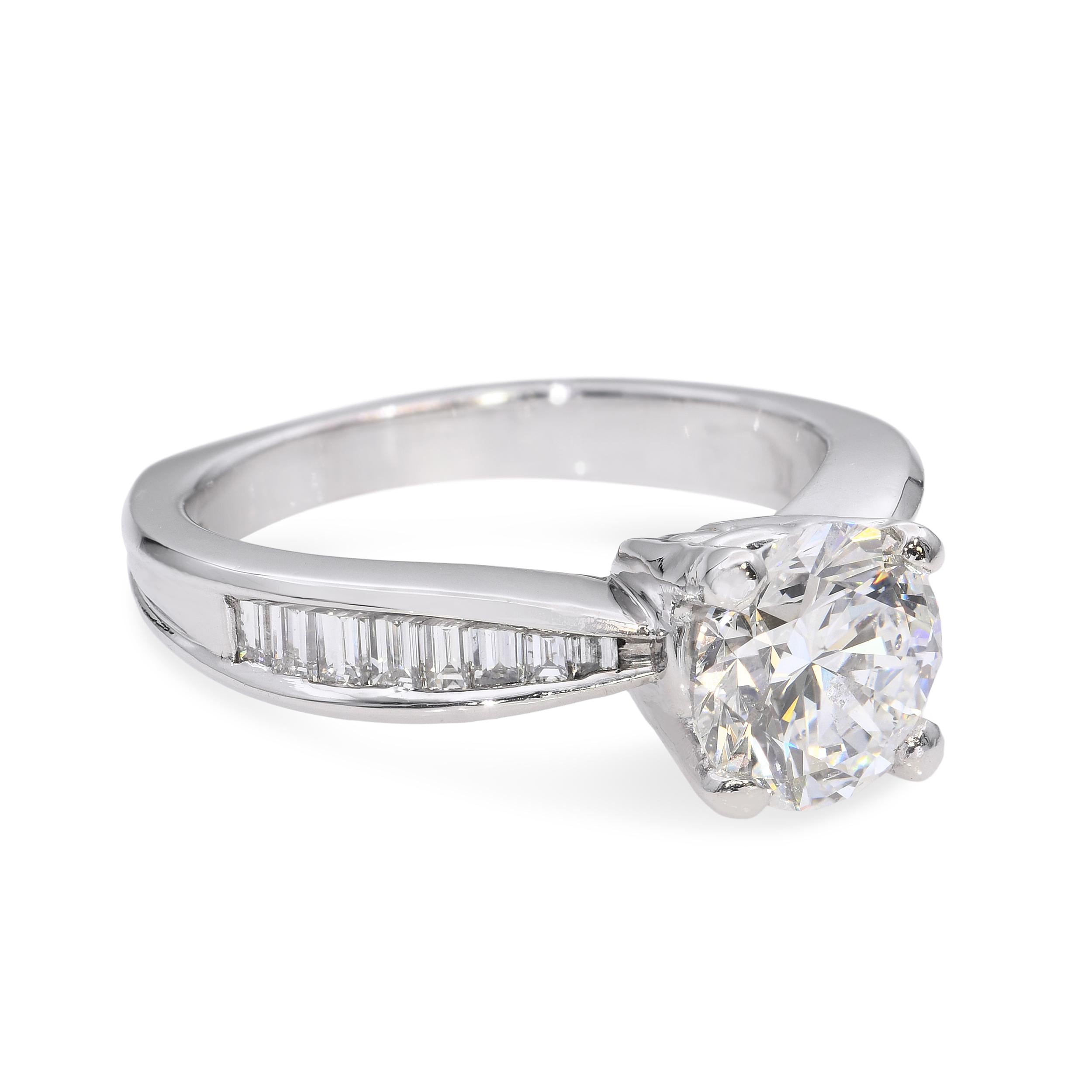 Scott Kay Platinum 1.5ct Diamond Engagement Ring