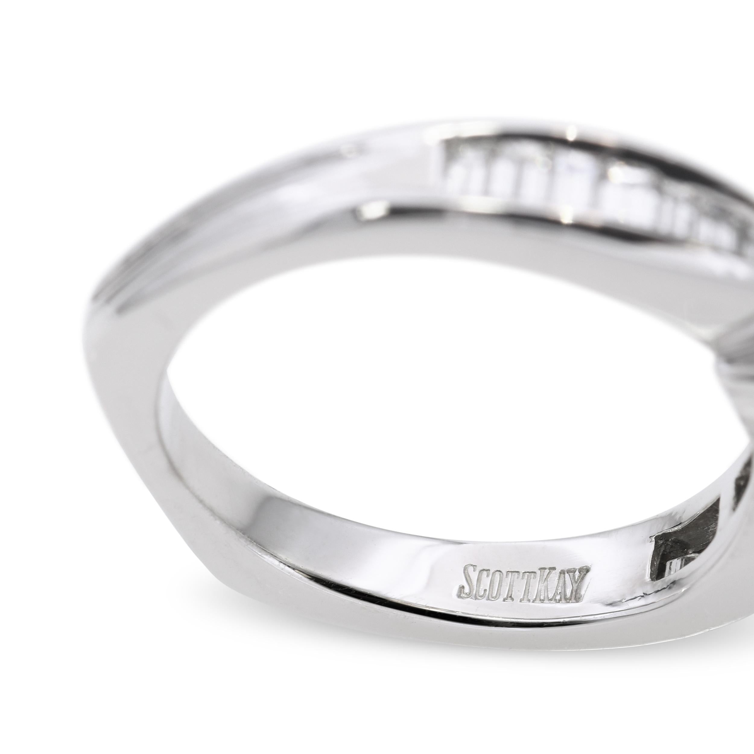 Scott Kay Platinum 1.5ct Diamond Engagement Ring