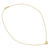 Tiffany & Co. 18k Yellow Gold Diamond Etoile Heart Necklace