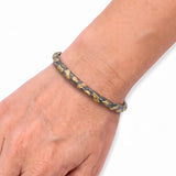 Yossi Harari Silver and Gold Two Tone Bangle