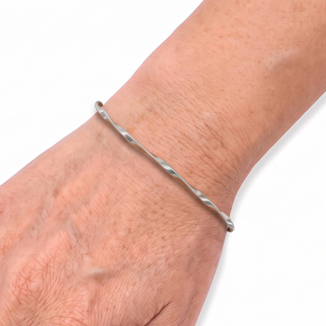 Marco Bicego 18k White Gold Twist Bracelet