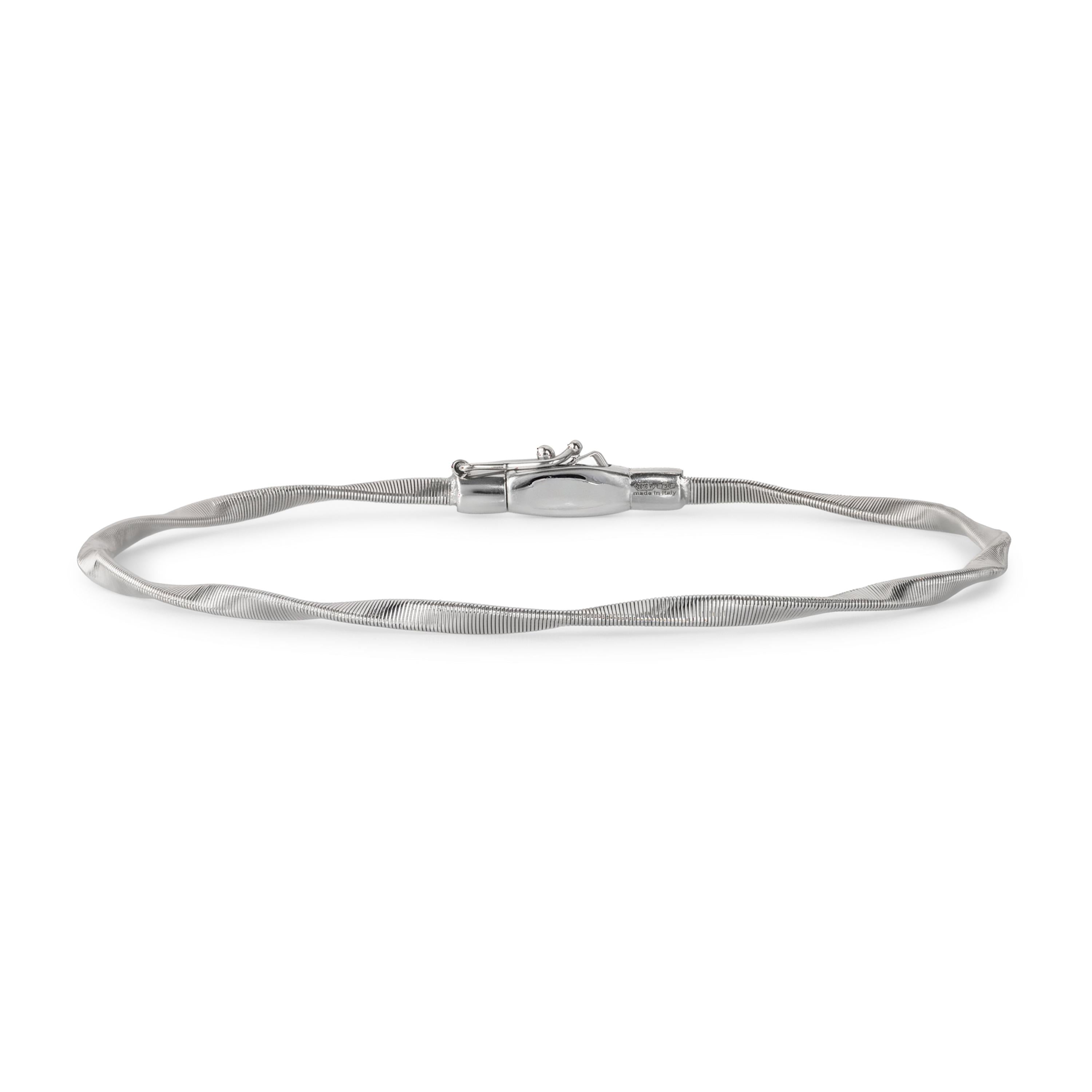 Marco Bicego 18k White Gold Twist Bracelet
