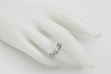Platinum 0.95tcw Brown & White Diamond Band Ring