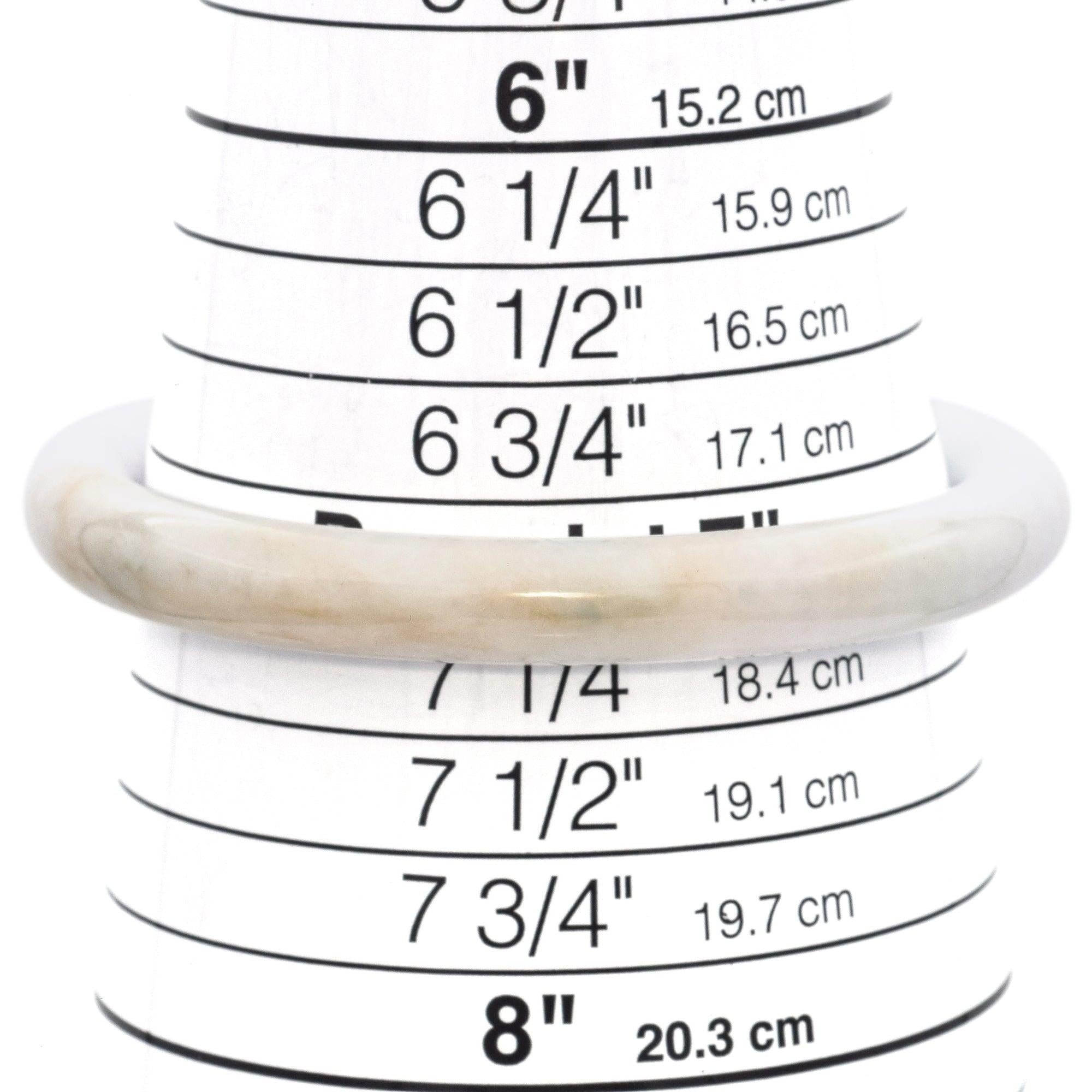 GIA 178.75Ct Translucent Mottled Light Gray Grade A Jadeite Jade Bangle Bracelet