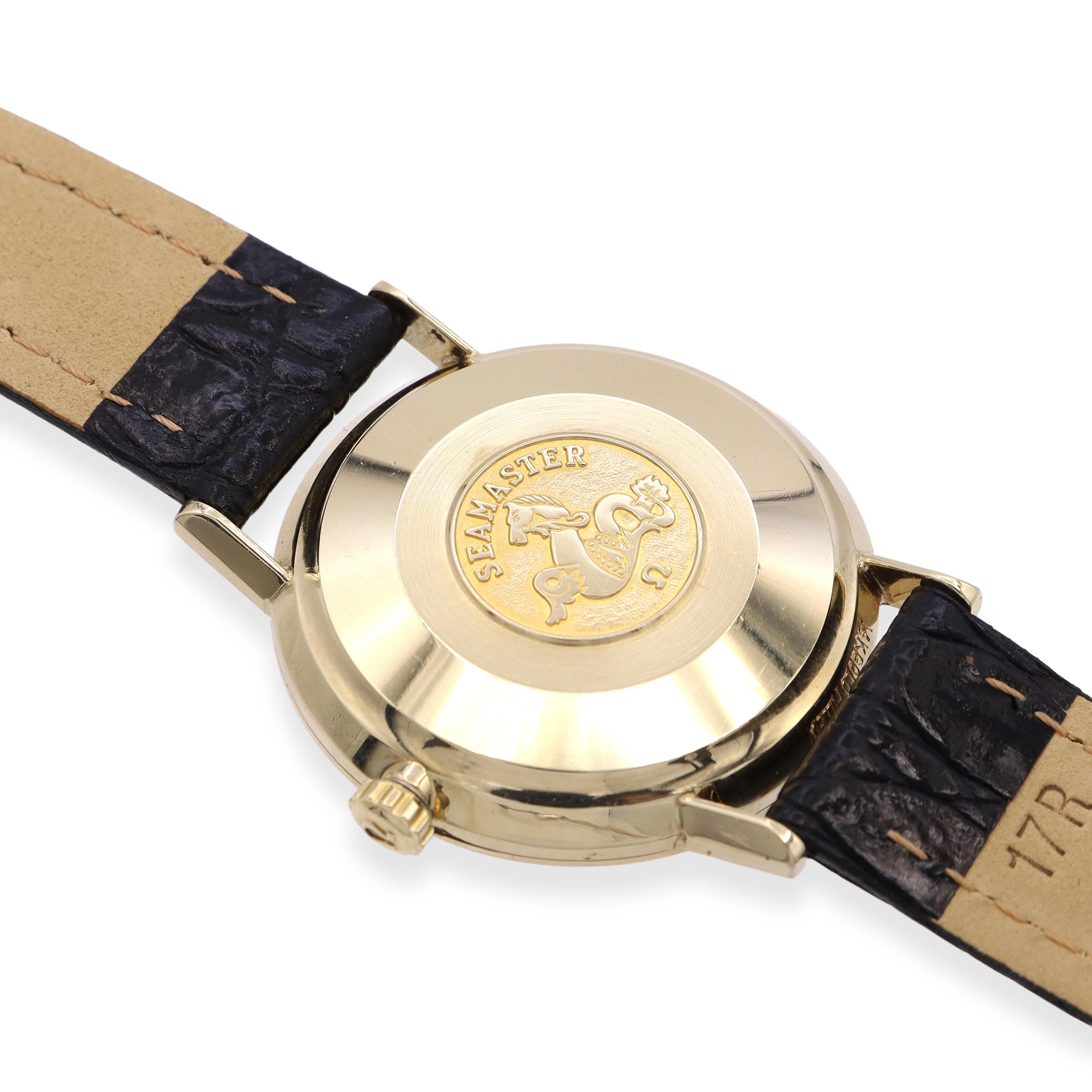 Omega Seamaster De Ville 14k Gold Filled Automatic Men's Watch