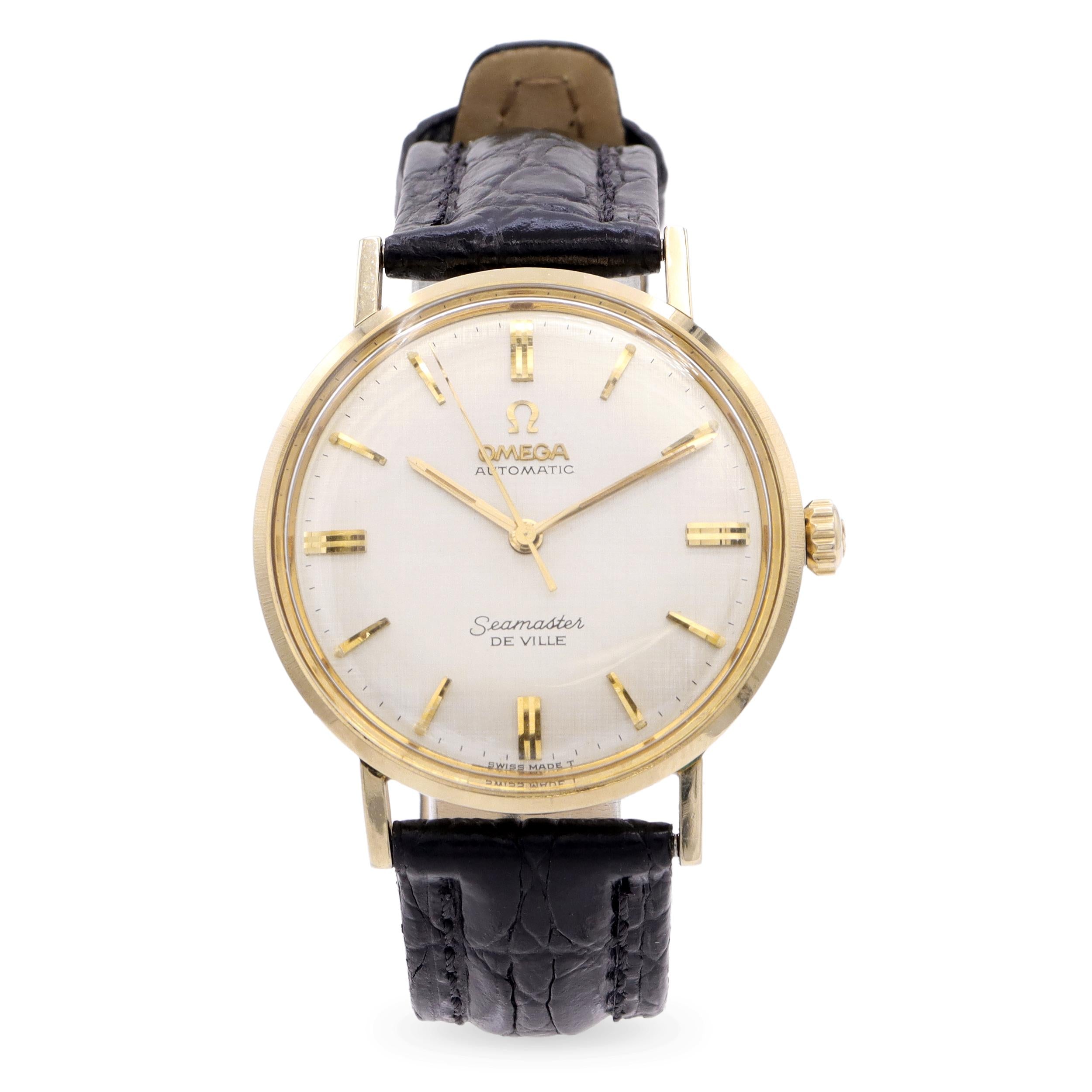 Omega Seamaster De Ville 14k Gold Filled Automatic Men's Watch