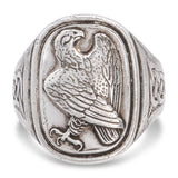 Georg Jensen for Franklin Mint Denmark Sterling Silver Eagle Ring