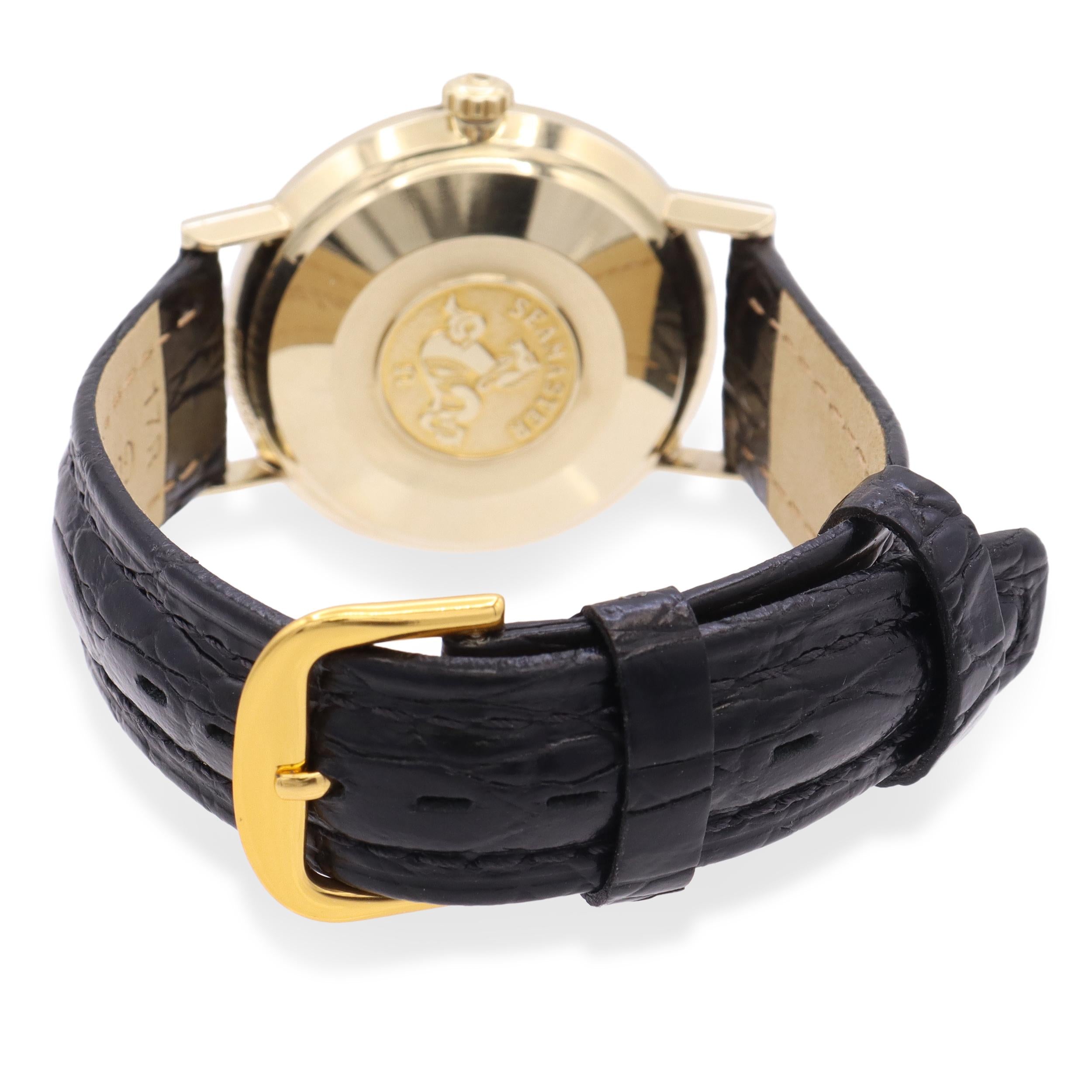 Omega Seamaster De Ville 14k Gold Filled Automatic Men's Watch