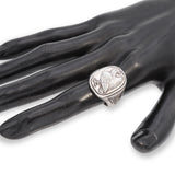 Georg Jensen for Franklin Mint Denmark Sterling Silver Eagle Ring