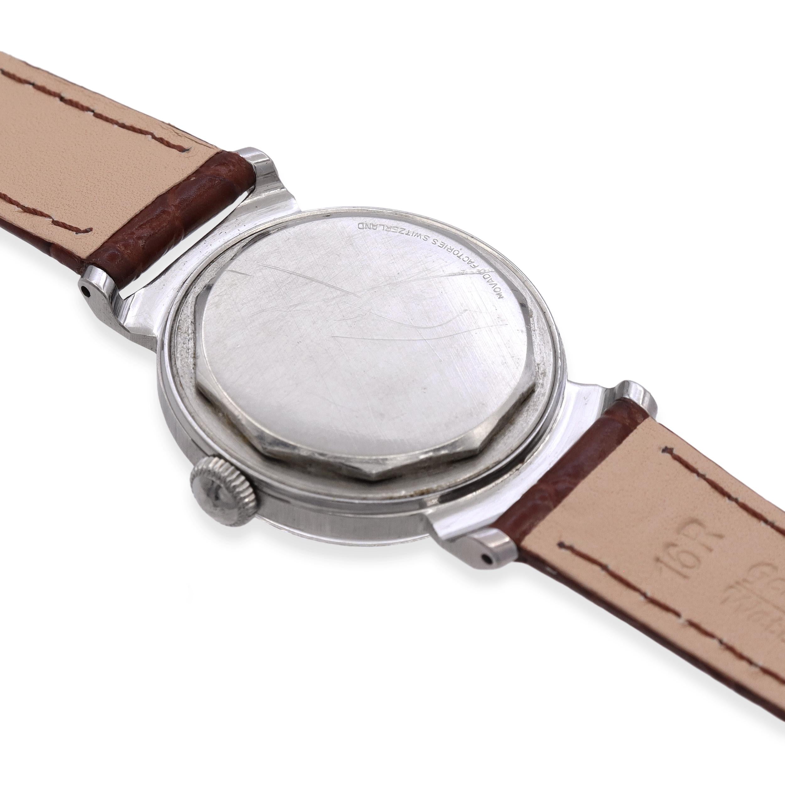 Vintage Movado Non-Magnetic Hand Wind Men’s Watch