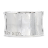 Vintage Tiffany & Co. 1837 Sterling Silver Wide Cuff Bracelet