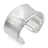 Vintage Tiffany & Co. 1837 Sterling Silver Wide Cuff Bracelet