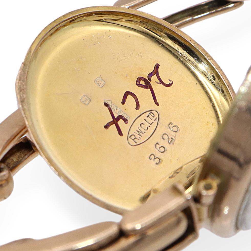 Antique Rolex 9K Yellow Gold 15 Jewel Manual Wind Women’s Watch