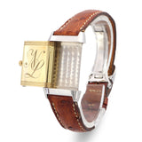 Jaeger-LeCoultre 18k Yellow Gold Stainless Steel Reverso Watch