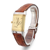 Jaeger-LeCoultre 18k Yellow Gold Stainless Steel Reverso Watch