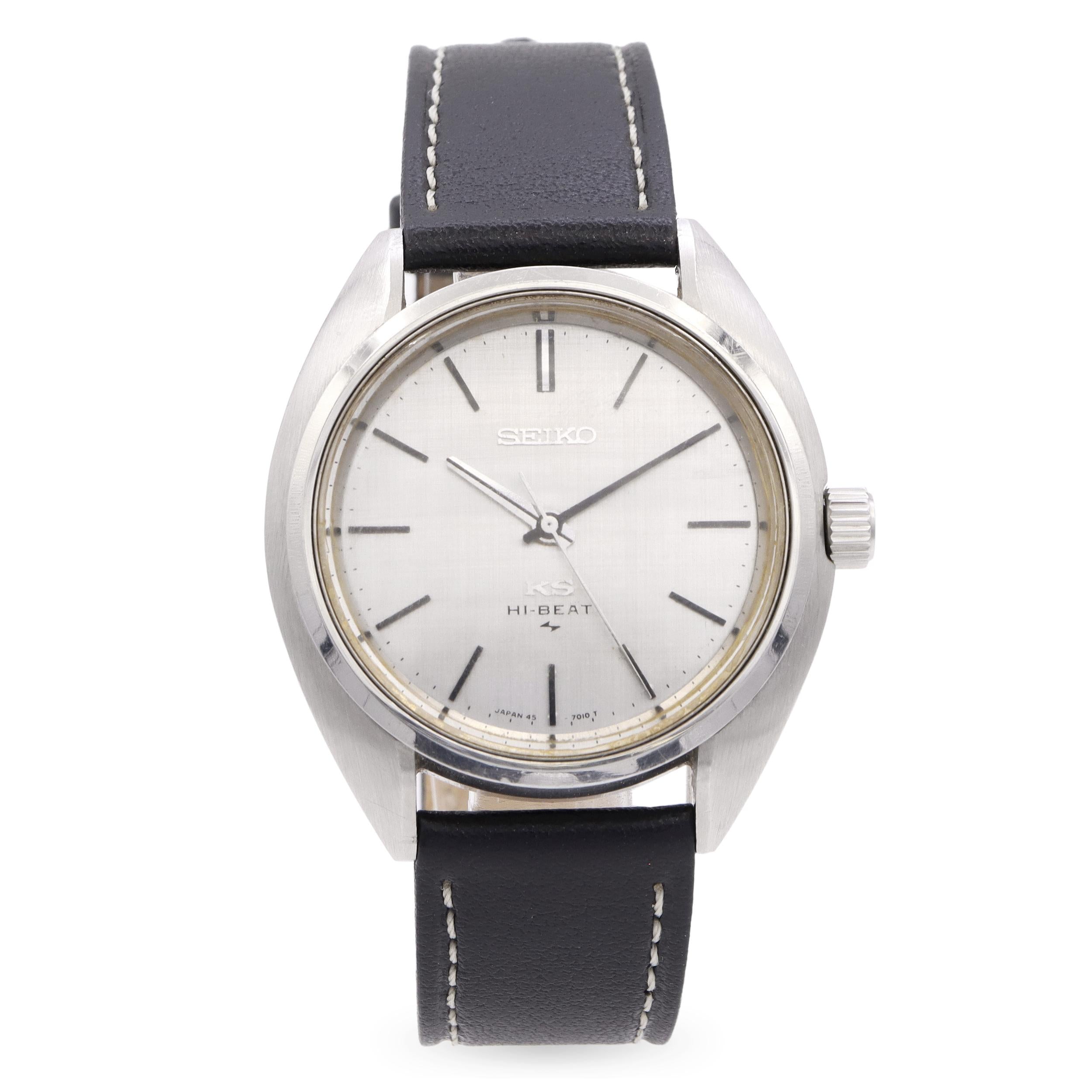 Vintage Seiko KS King Seiko Hi-Beat Manual Watch Ref. 45-7010