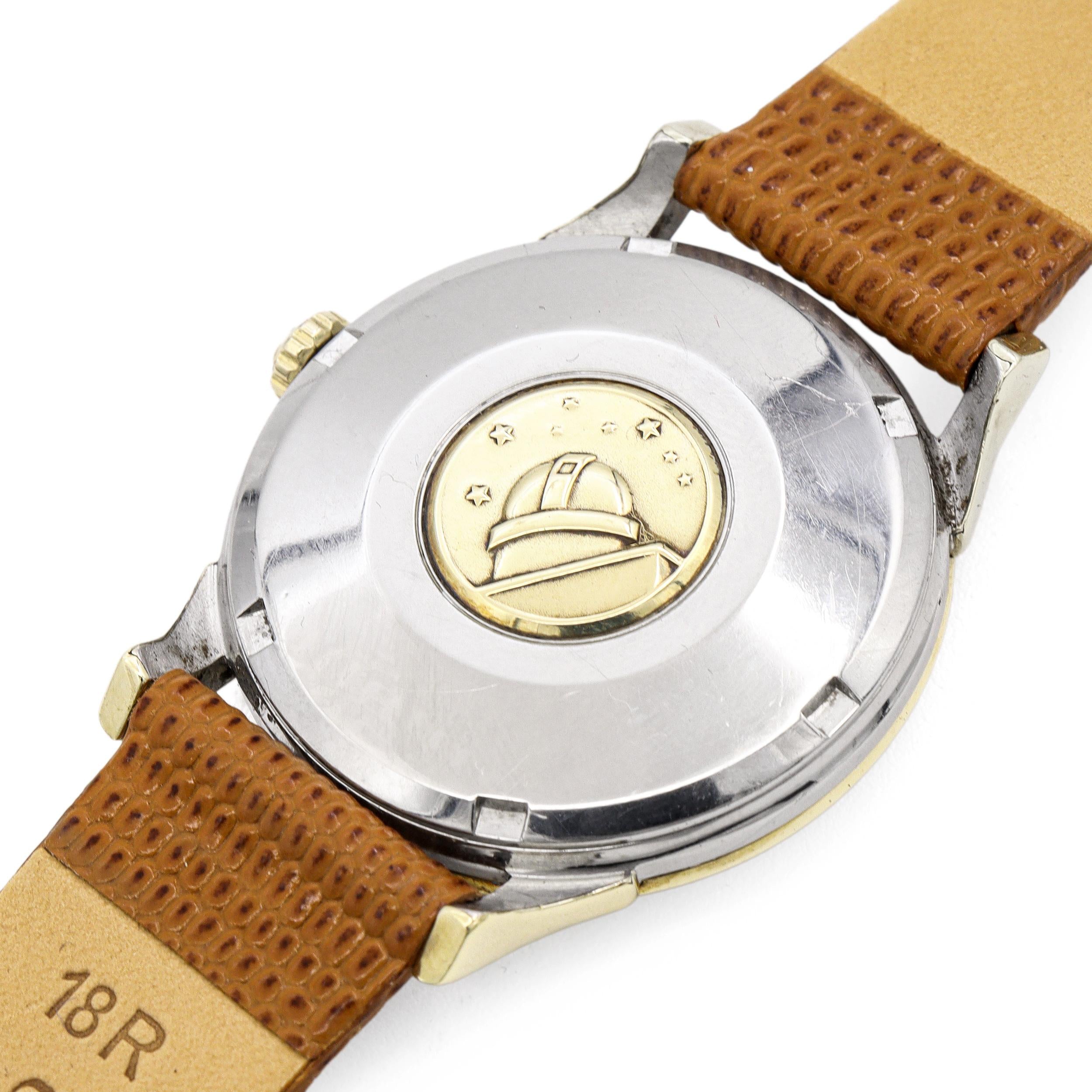 Vintage Omega Constellation Automatic Chronometer Pie Pan Dial Watch