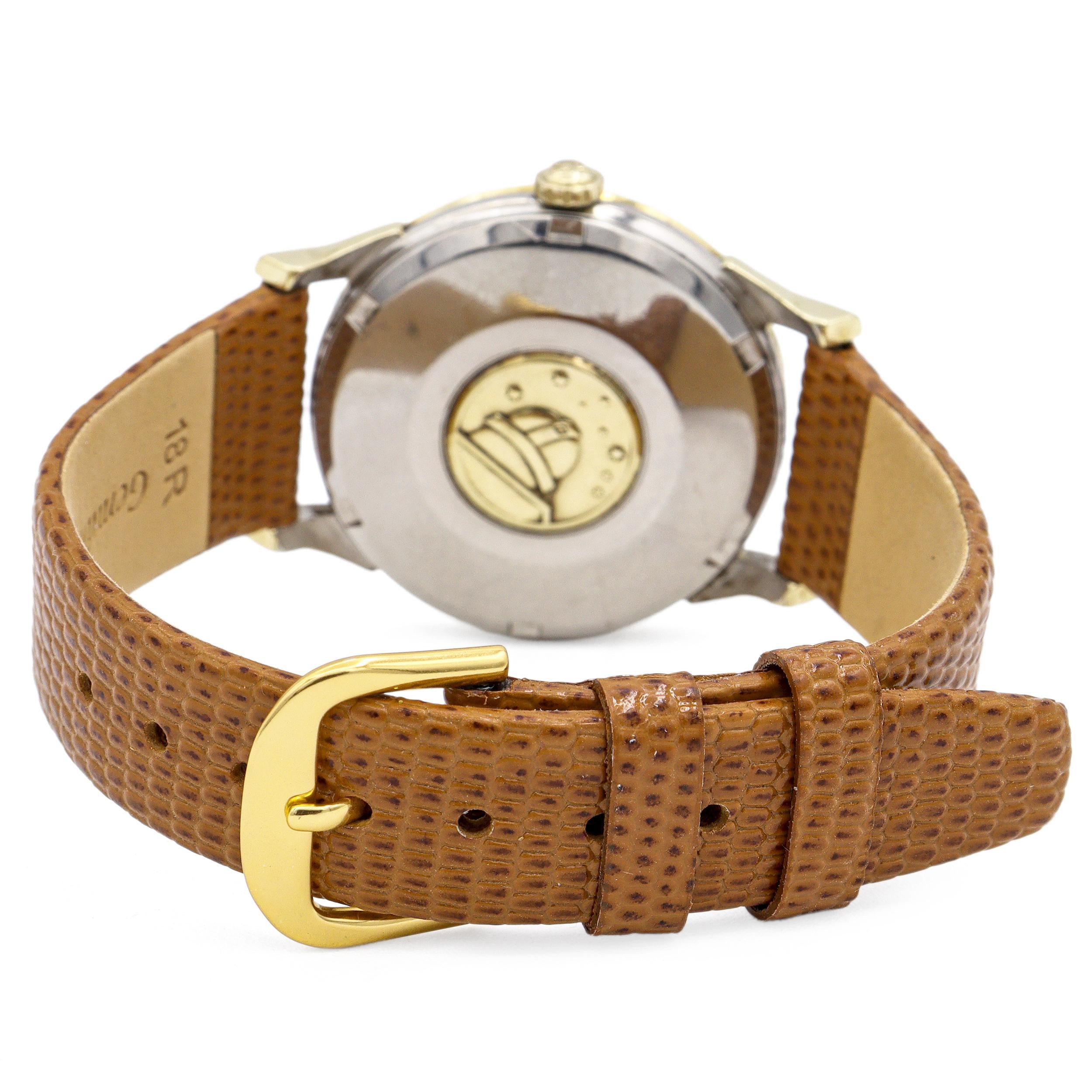 Vintage Omega Constellation Automatic Chronometer Pie Pan Dial Watch