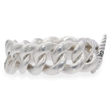 David Yurman Sterling Silver Diamond Pavé Belmont Curb Link Bracelet