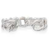 David Yurman Sterling Silver Diamond Pavé Belmont Curb Link Bracelet