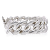 David Yurman Sterling Silver Diamond Pavé Belmont Curb Link Bracelet