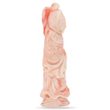 Vintage Angel Skin Coral Hand Carved Asian Lady Figurine