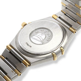 Omega Constellation 18k Yellow Gold & Stainless Steel Quartz Men's Watch