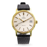 Vintage 1973 Omega Geneve Date Automatic Men's Watch Ref 166.0163