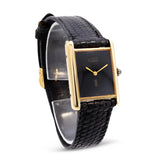 Vintage Must de Cartier Tank Vermeil Hand-Wind Watch