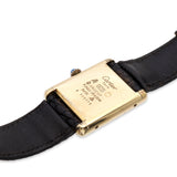 Vintage Must de Cartier Tank Vermeil Hand-Wind Watch