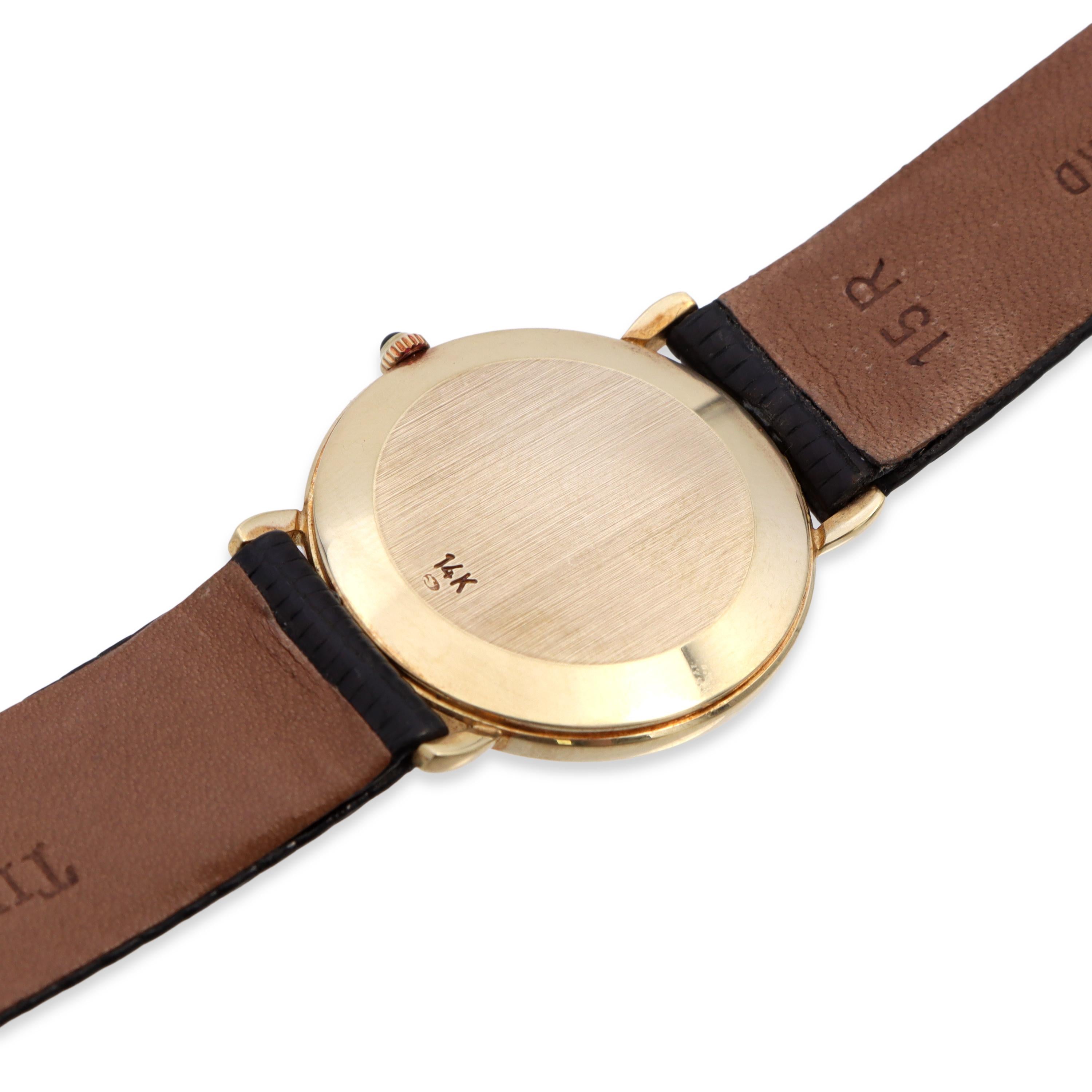 Tiffany & Co. 14k Yellow Gold Quartz Women's Watch