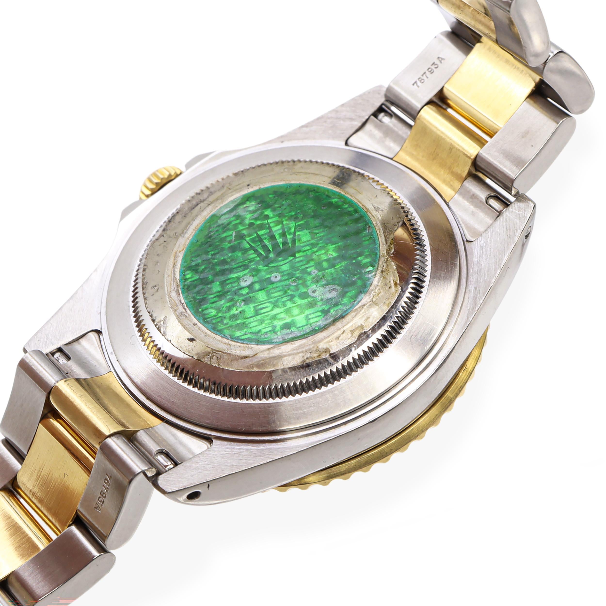 2001 Rolex GMT Master II Two Tone With Aftermarket Dial Men's Watch Ref. 16713