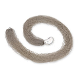 Vintage Tiffany & Co. Elsa Peretti Sterling Silver Bean Mesh Necklace