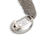 Vintage Tiffany & Co. Elsa Peretti Sterling Silver Bean Mesh Necklace