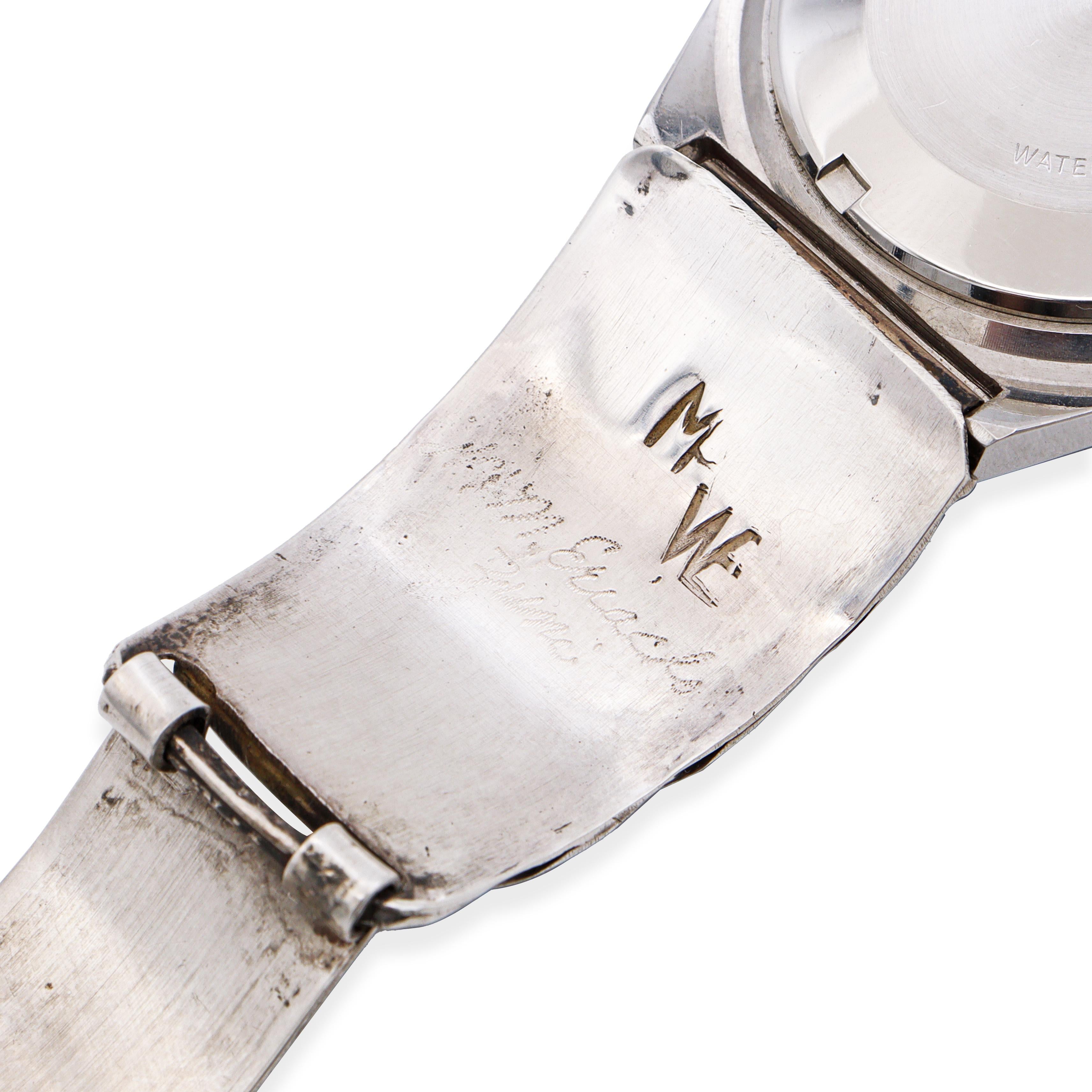 Vintage Seiko Automatic Watch w/ Native-Style Inlaid Zuni Watch Band 6309-8059