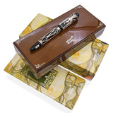 Mont Blanc Andrew Carnegie Limited Edition 4810 Fountain Pen With Box and Manual
