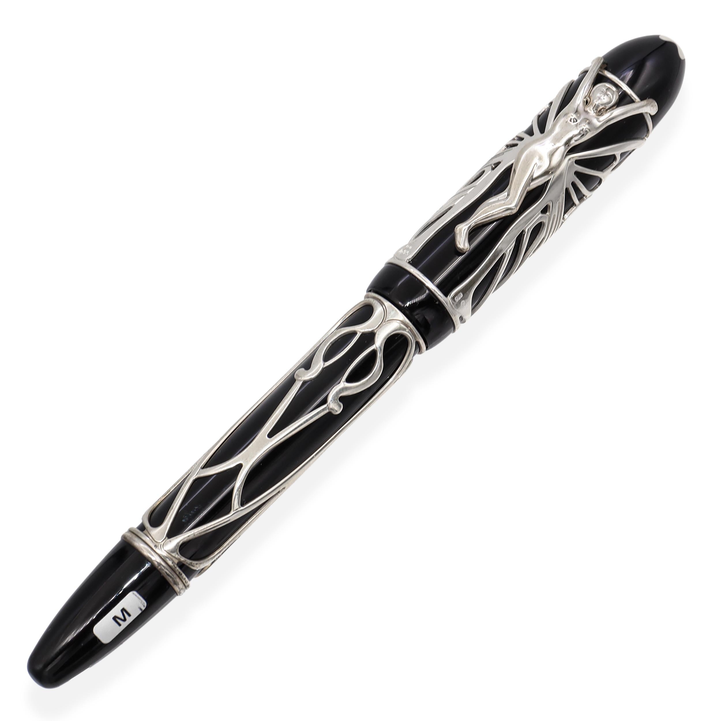 Mont Blanc Andrew Carnegie Limited Edition 4810 Fountain Pen With Box and Manual
