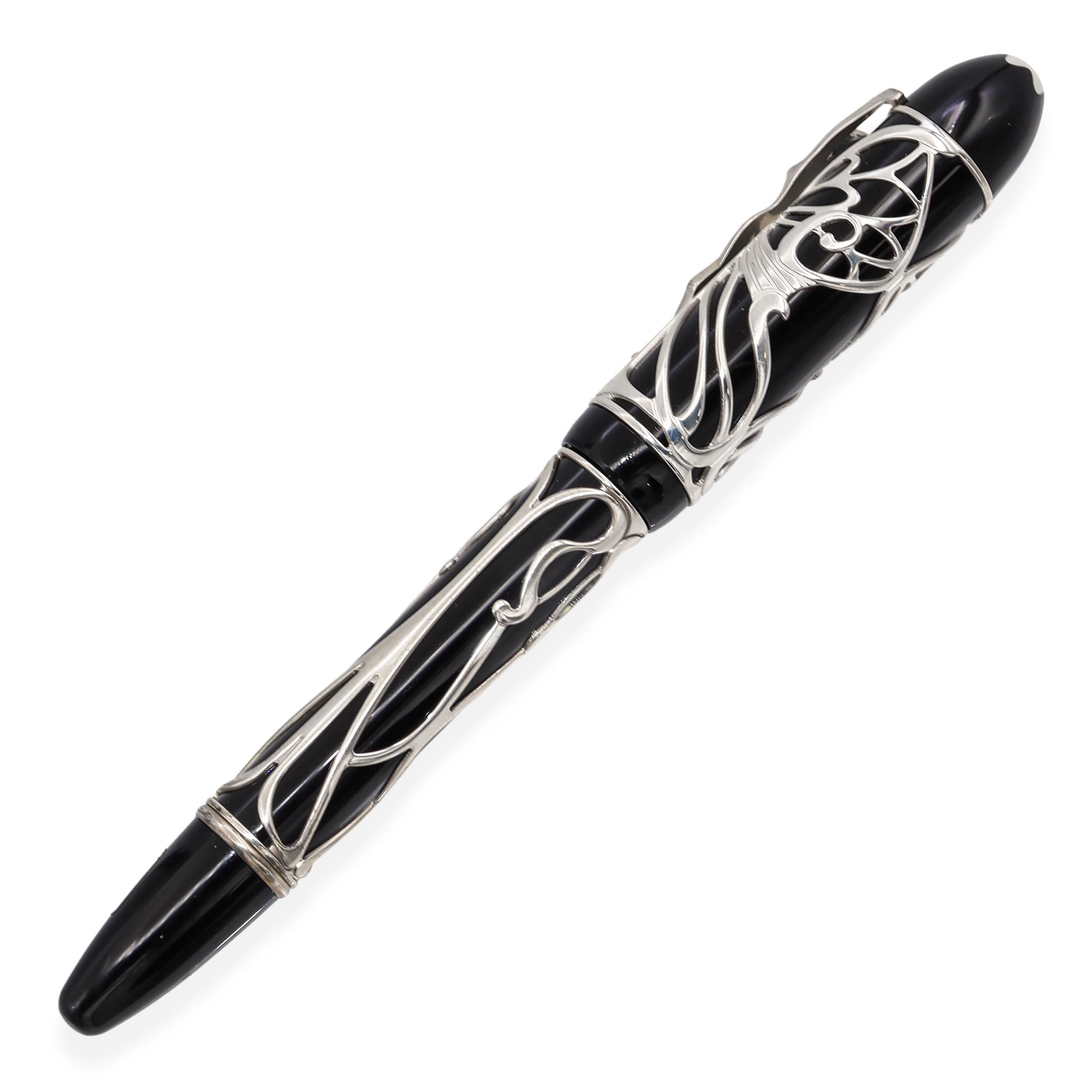 Mont Blanc Andrew Carnegie Limited Edition 4810 Fountain Pen With Box and Manual