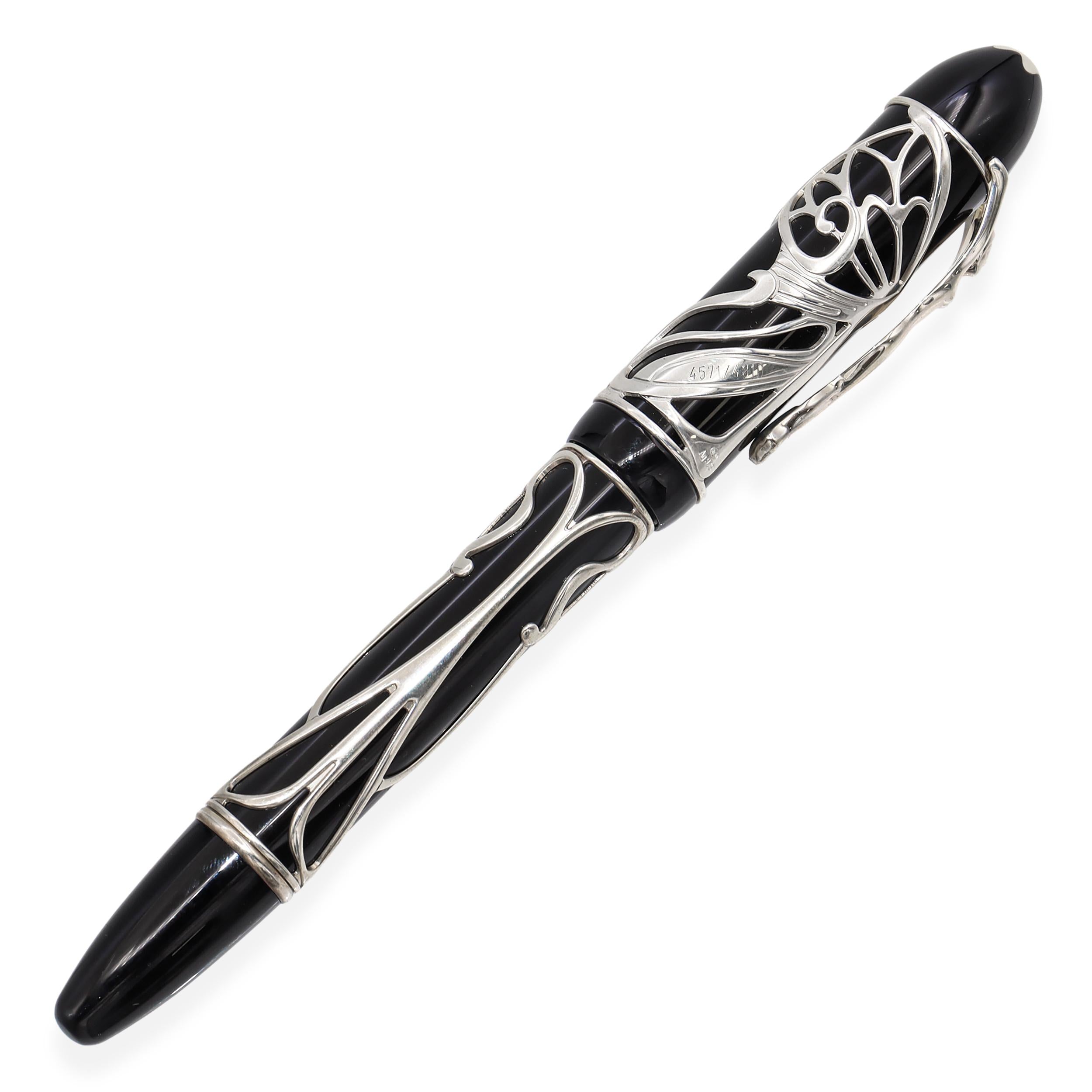 Mont Blanc Andrew Carnegie Limited Edition 4810 Fountain Pen With Box and Manual