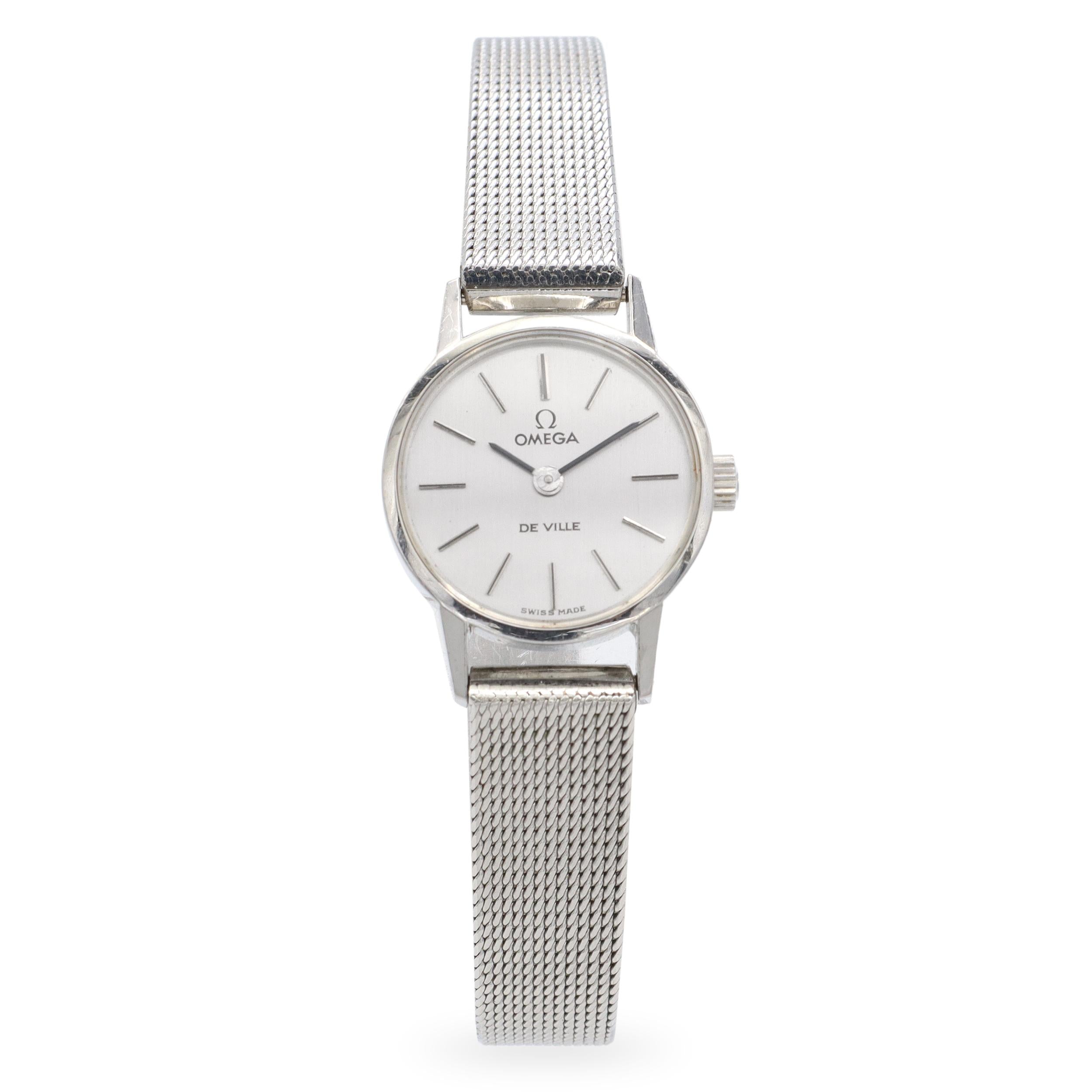 Omega De Ville Stainless Steel Hand-Wind Women’s Watch