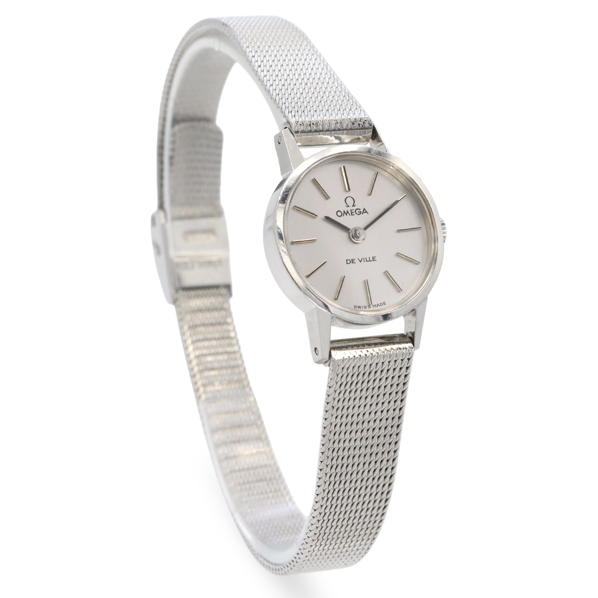 Omega De Ville Stainless Steel Hand-Wind Women’s Watch