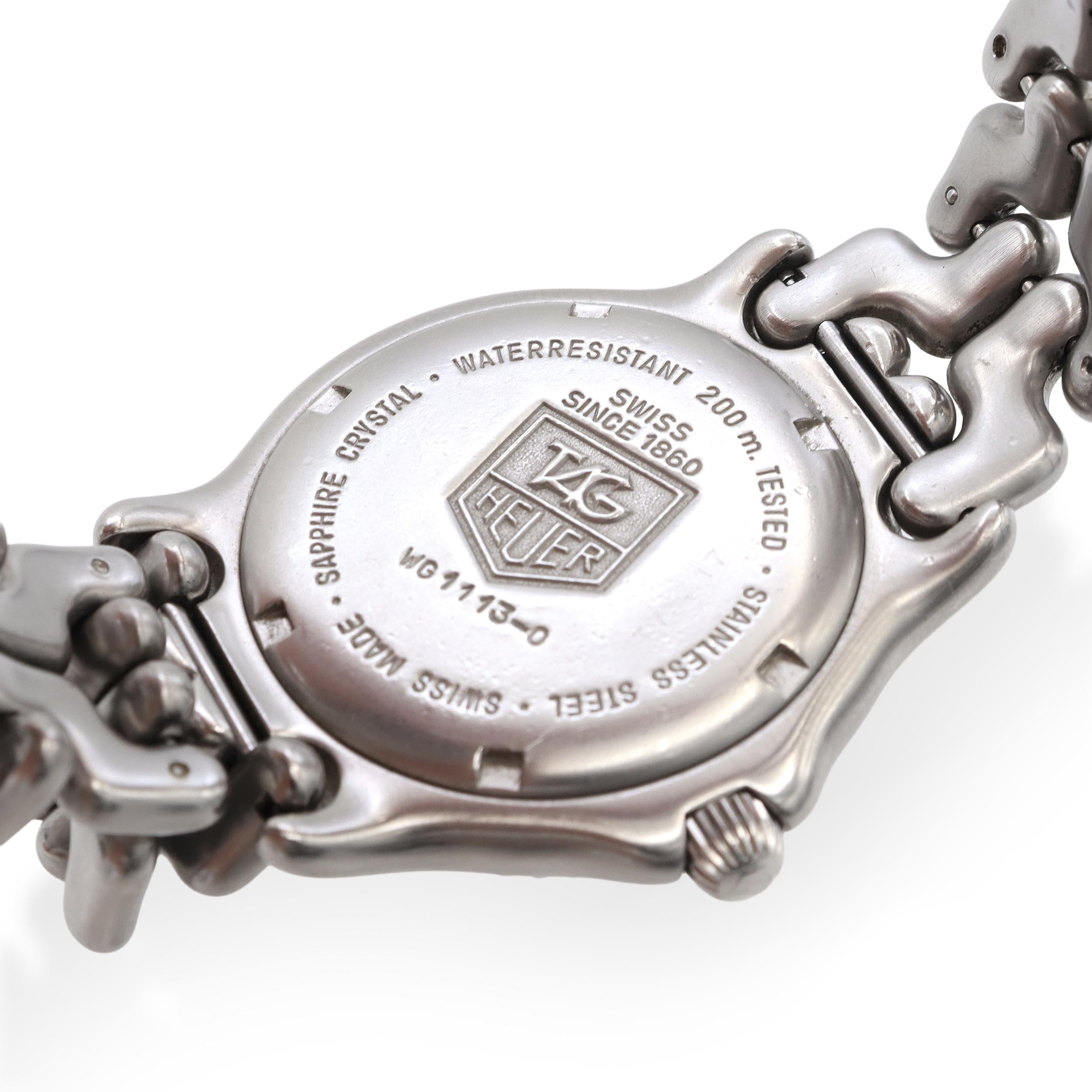 Tag Heuer 200m Professional Quartz Dive Men's Watch Ref. WG1113-0