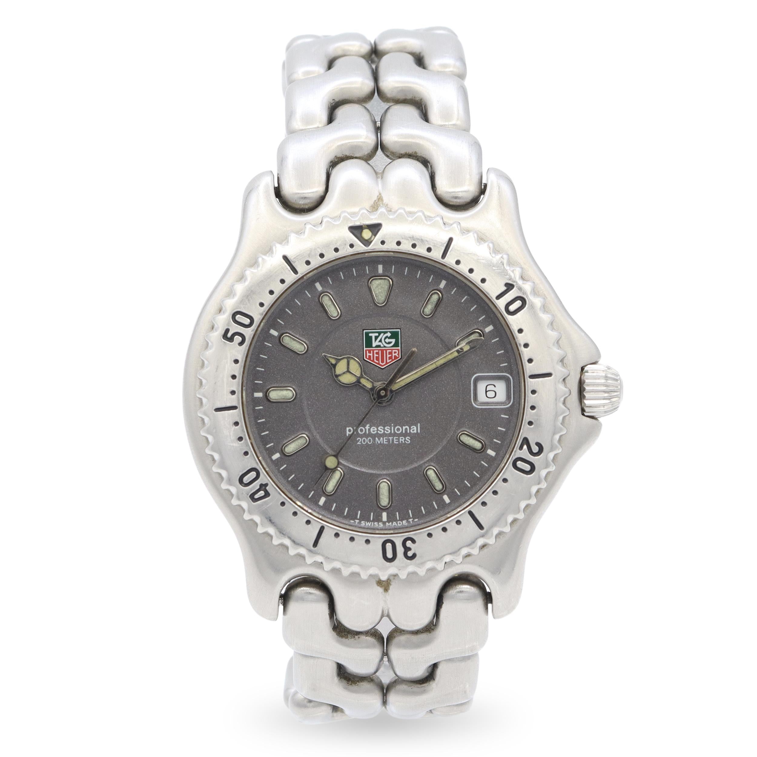 Tag Heuer 200m Professional Quartz Dive Men's Watch Ref. WG1113-0