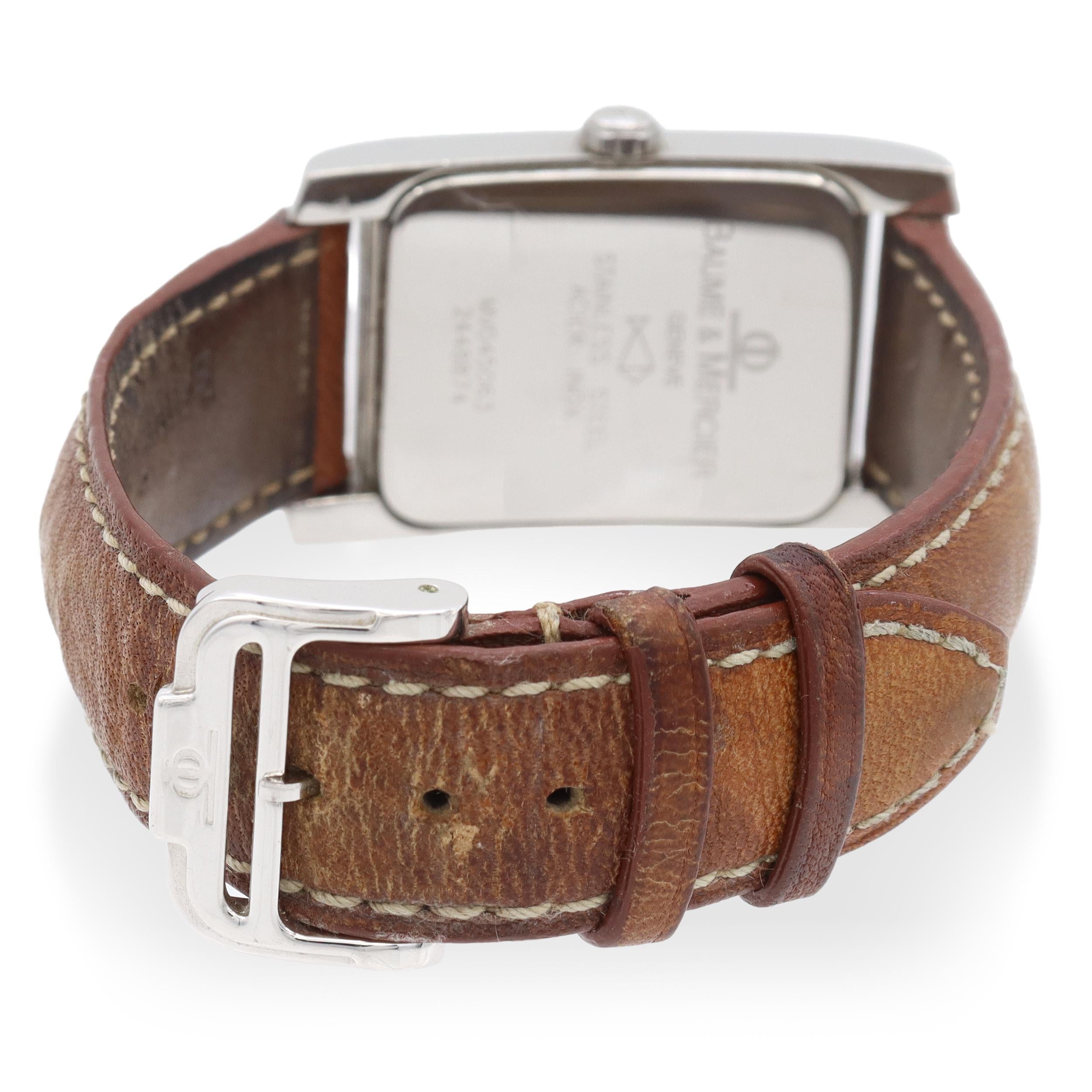 Baume & Mercier Hampton Stainless Steel Quartz Watch Ref. MV045063